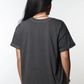 GIRL DANGEROUS-Cancer Boyfriend Tee-Vintage Black