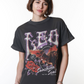 GIRL DANGEROUS-Leo Boyfriend Tee-Vintage Black