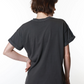 GIRL DANGEROUS-Pisces Boyfriend Tee-Vintage Black