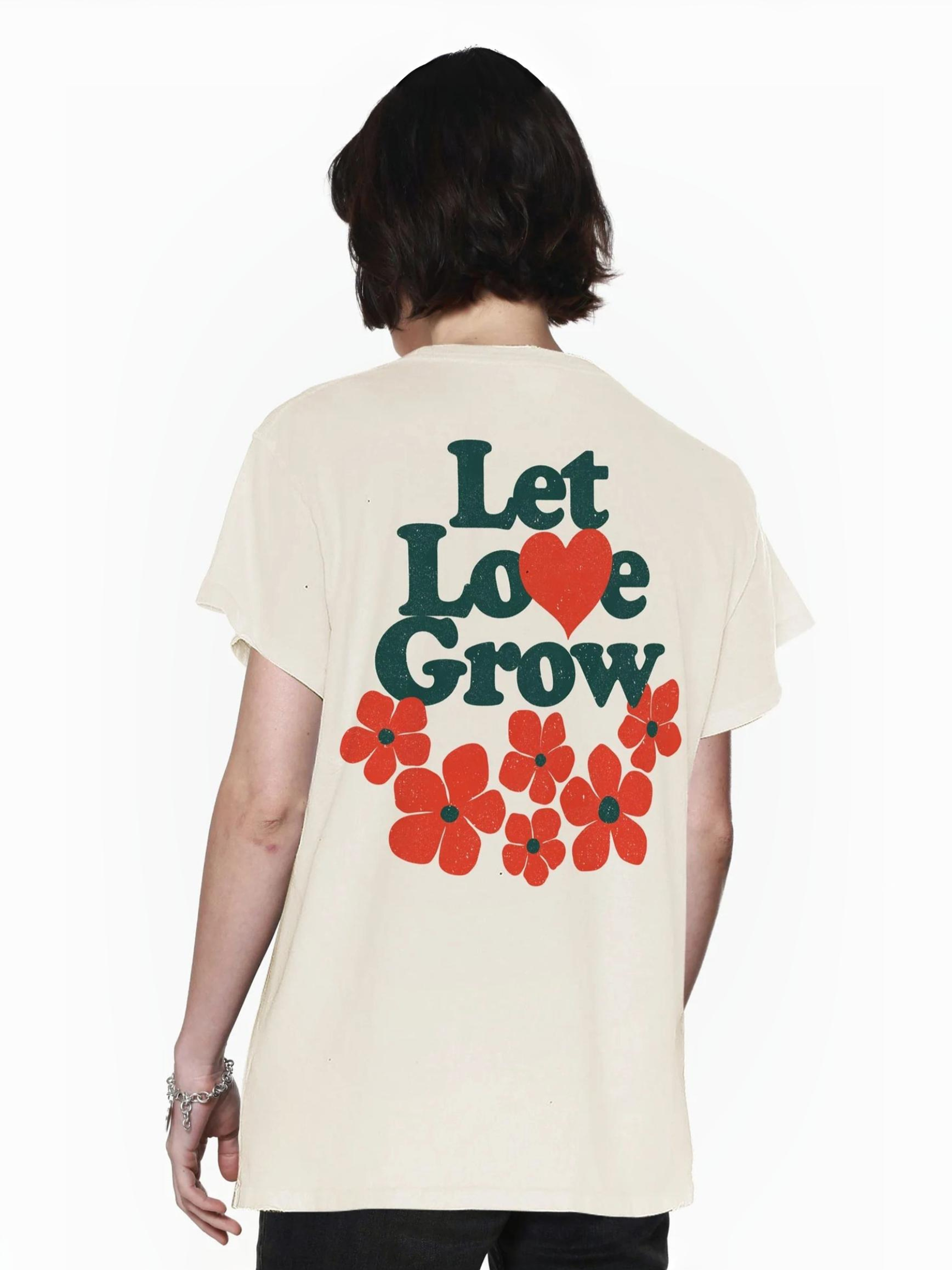 GIRL DANGEROUS - Let Love Grow Tee - 