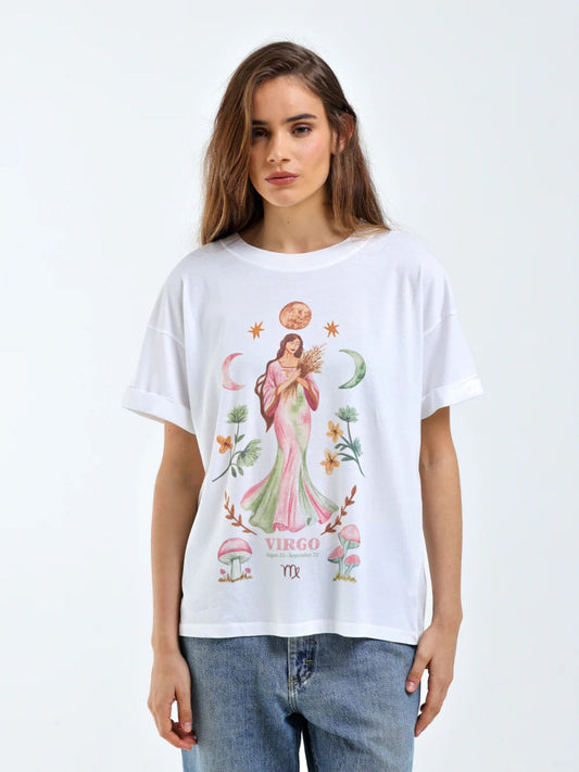 GIRL DANGEROUS - Virgo Zodiac Boyfriend T-Shirt - 