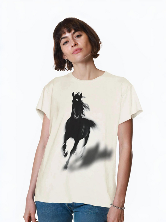 GIRL DANGEROUS - Wild Horse Vintage Tee - 