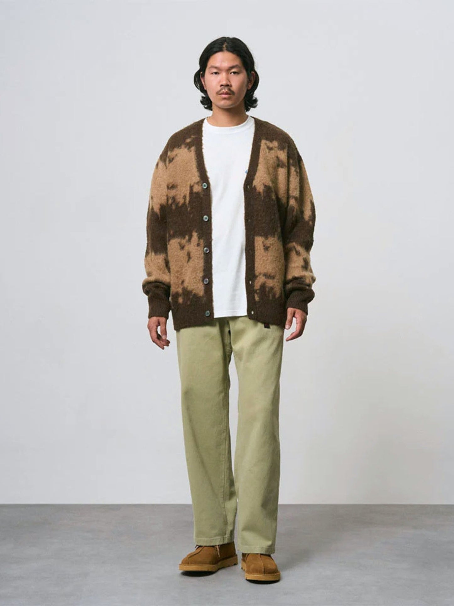 GRAMICCI - Mohair Splatter Cardigan - 
