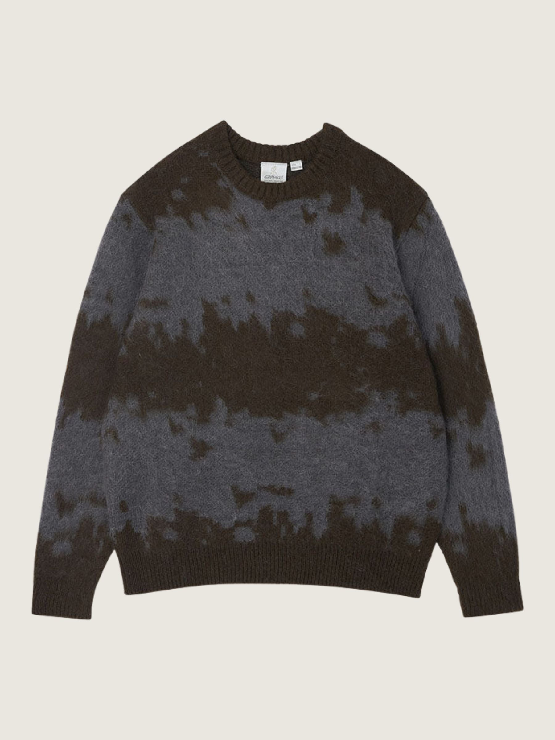 GRAMICCI - Mohair Splatter Crewneck Sweater - 