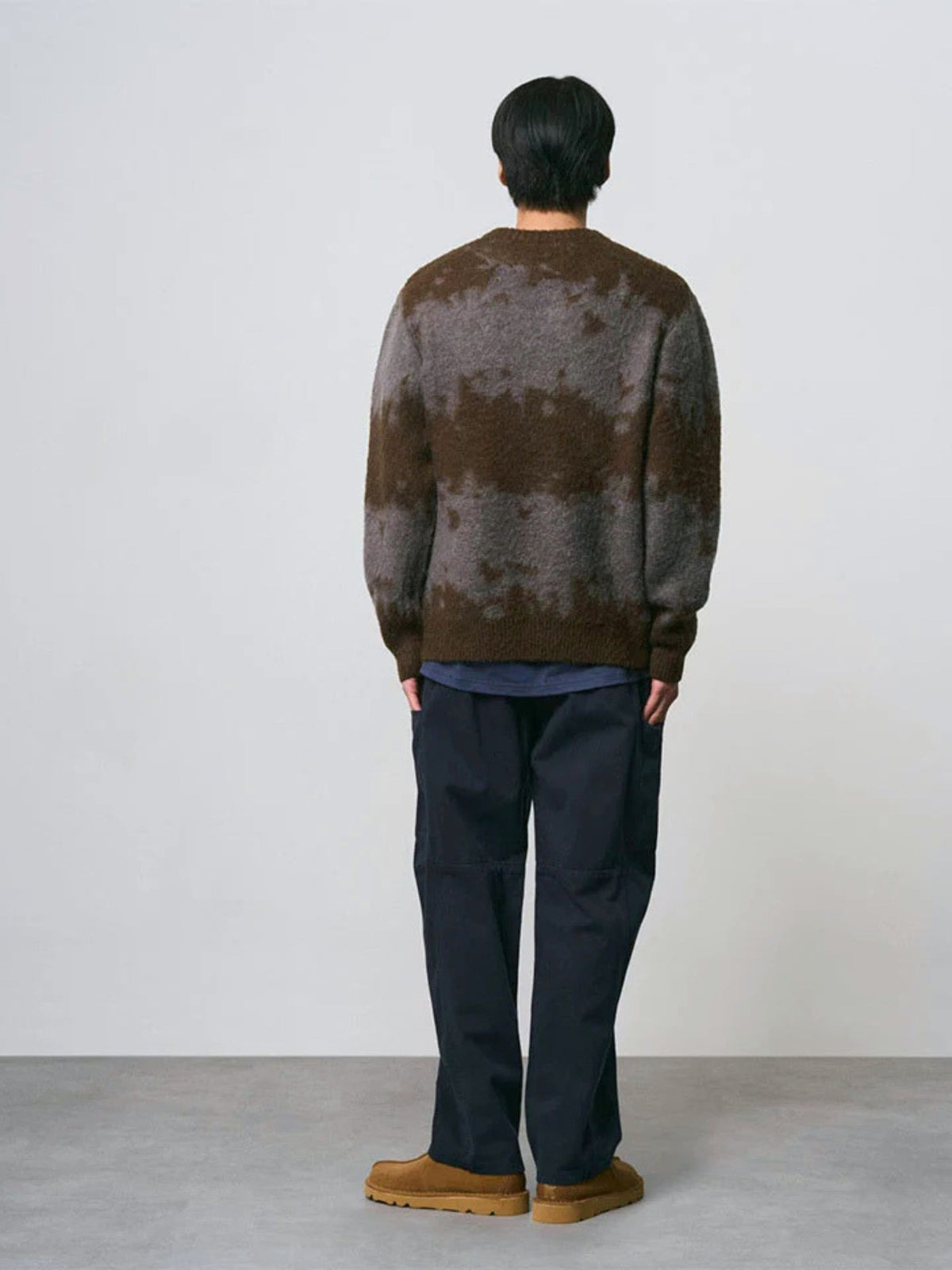 GRAMICCI - Mohair Splatter Crewneck Sweater - 