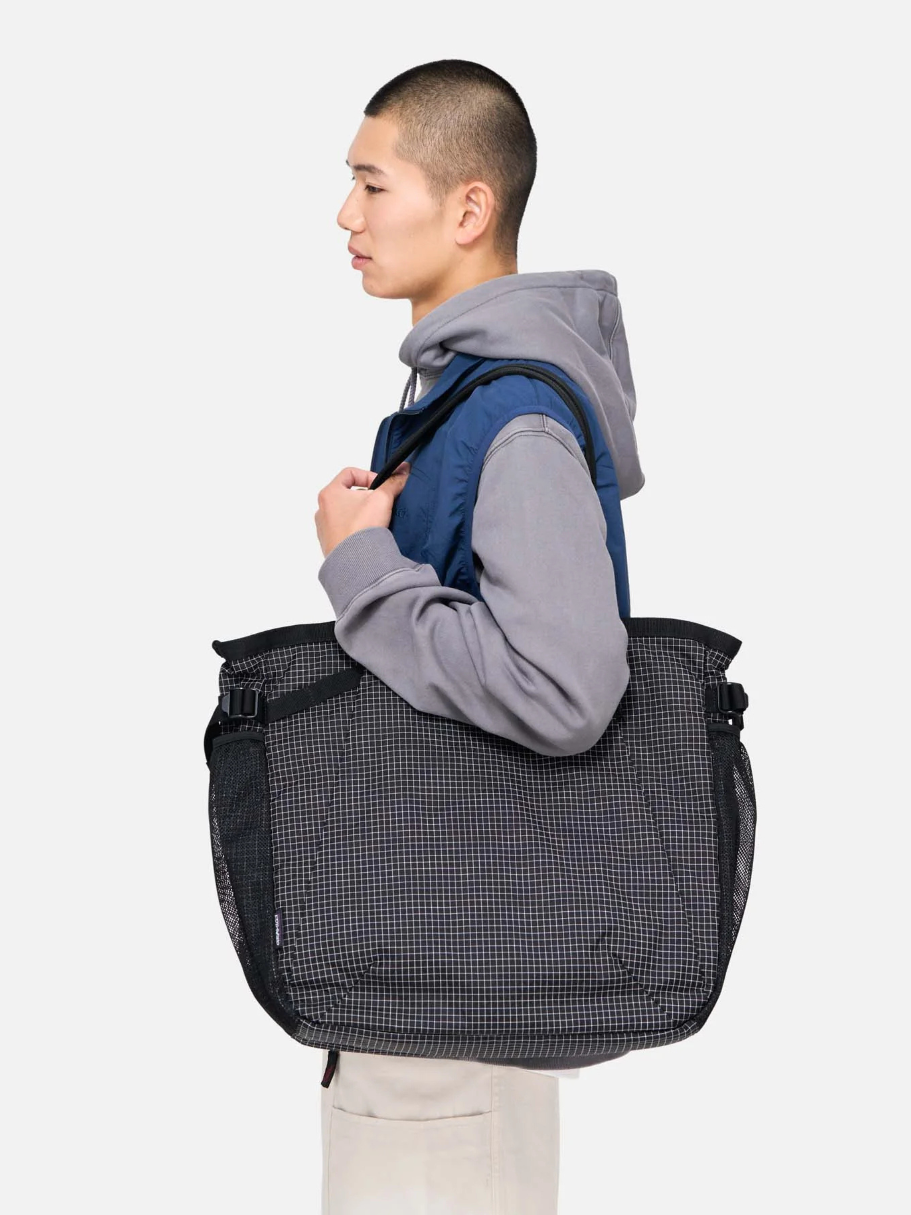 GRAMICCI-Ripstop Tote Bag-Rip-stop Black
