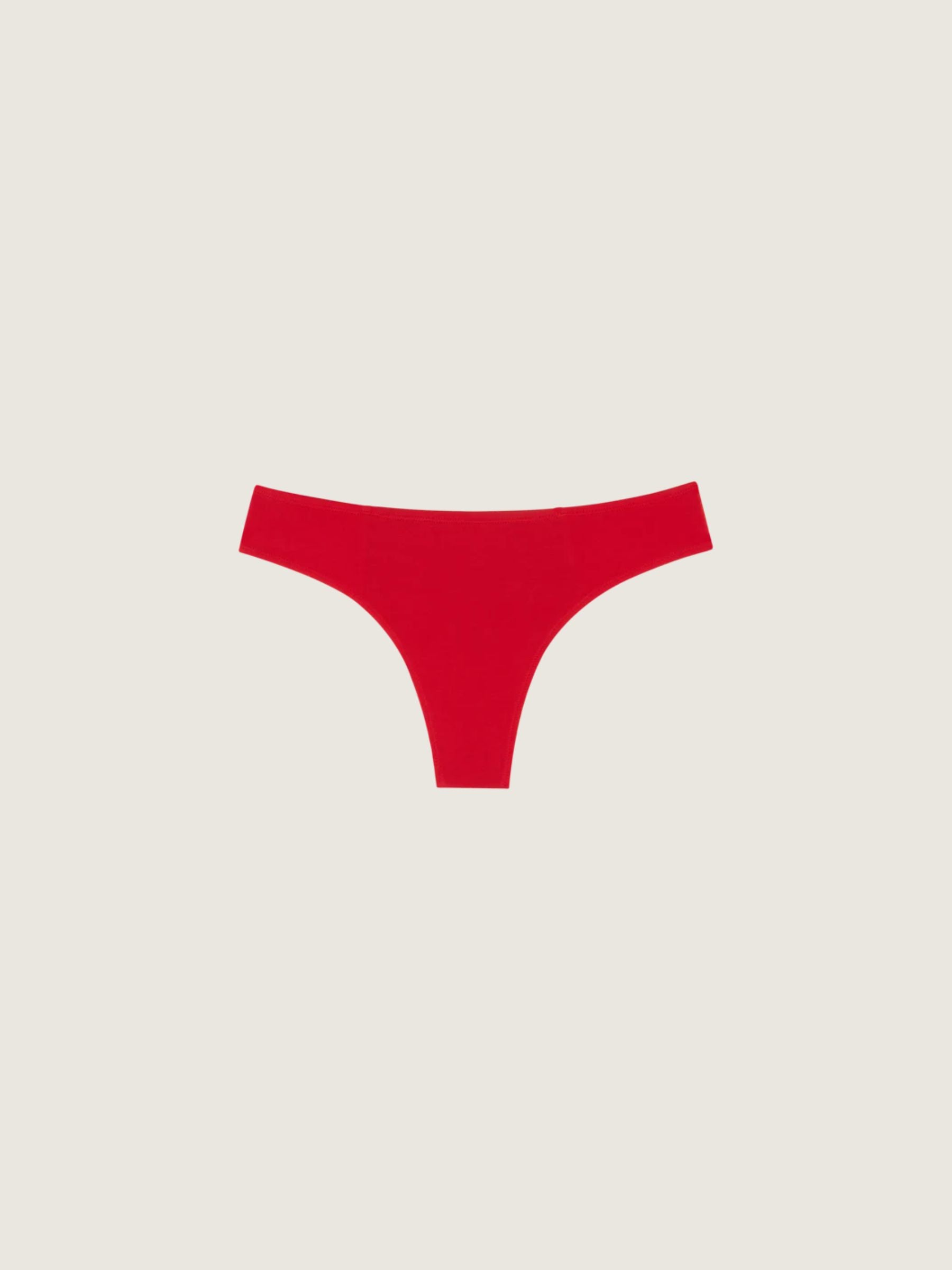 HUHA - Mineral Low Profile Thong - Power Play Red