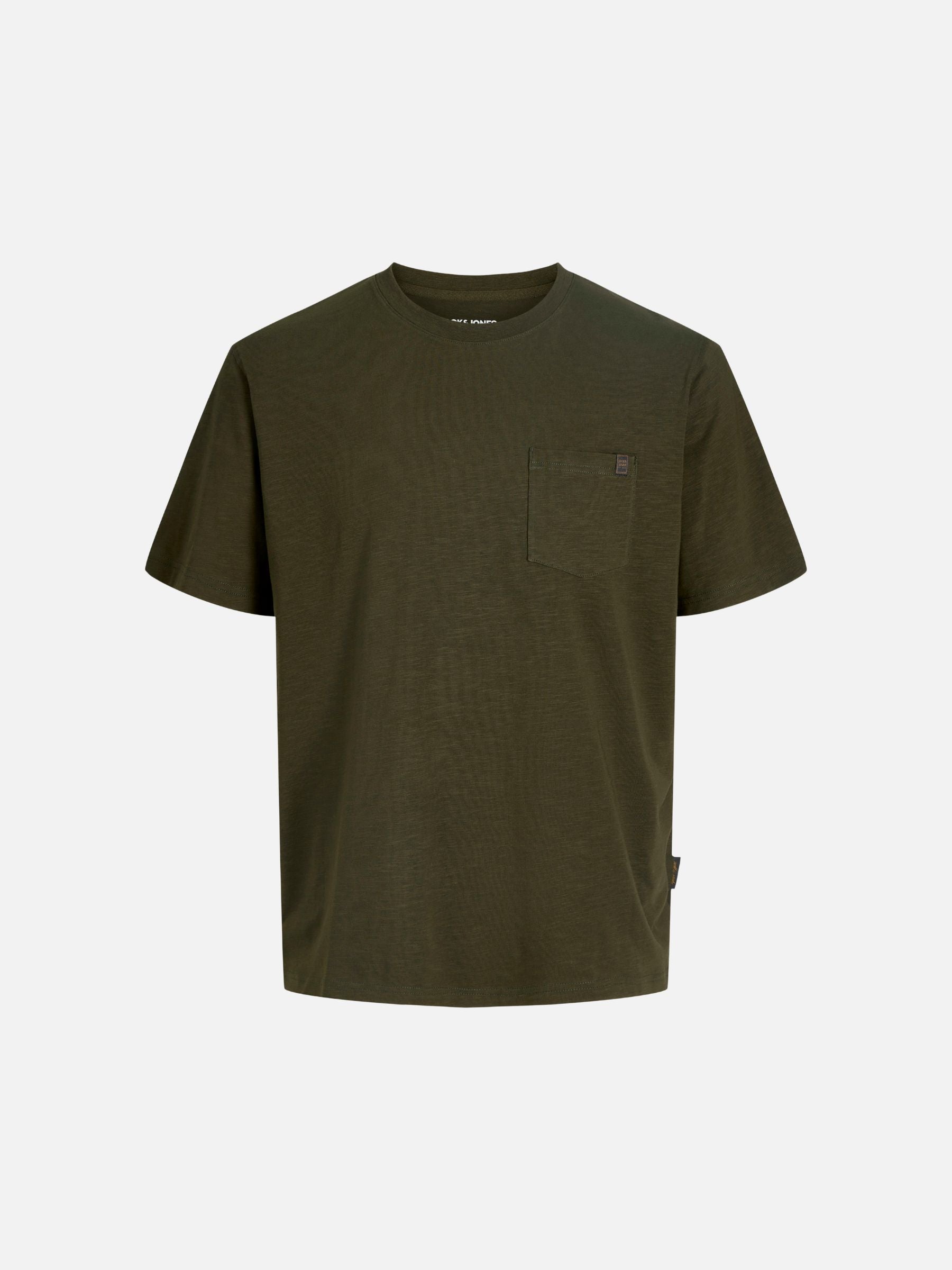JACK & JONES - Dover Slub Pocket T-Shirt - Rosin
