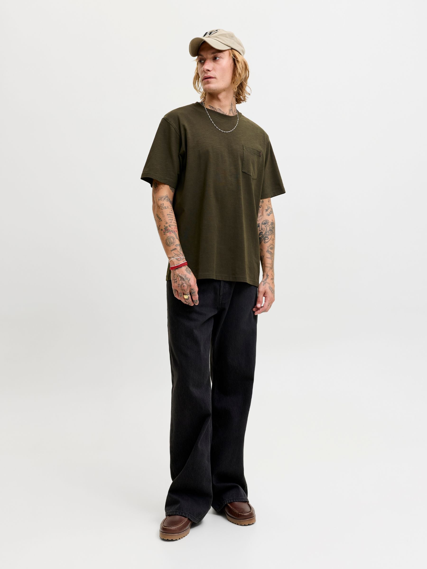 JACK & JONES - Dover Slub Pocket T-Shirt - 