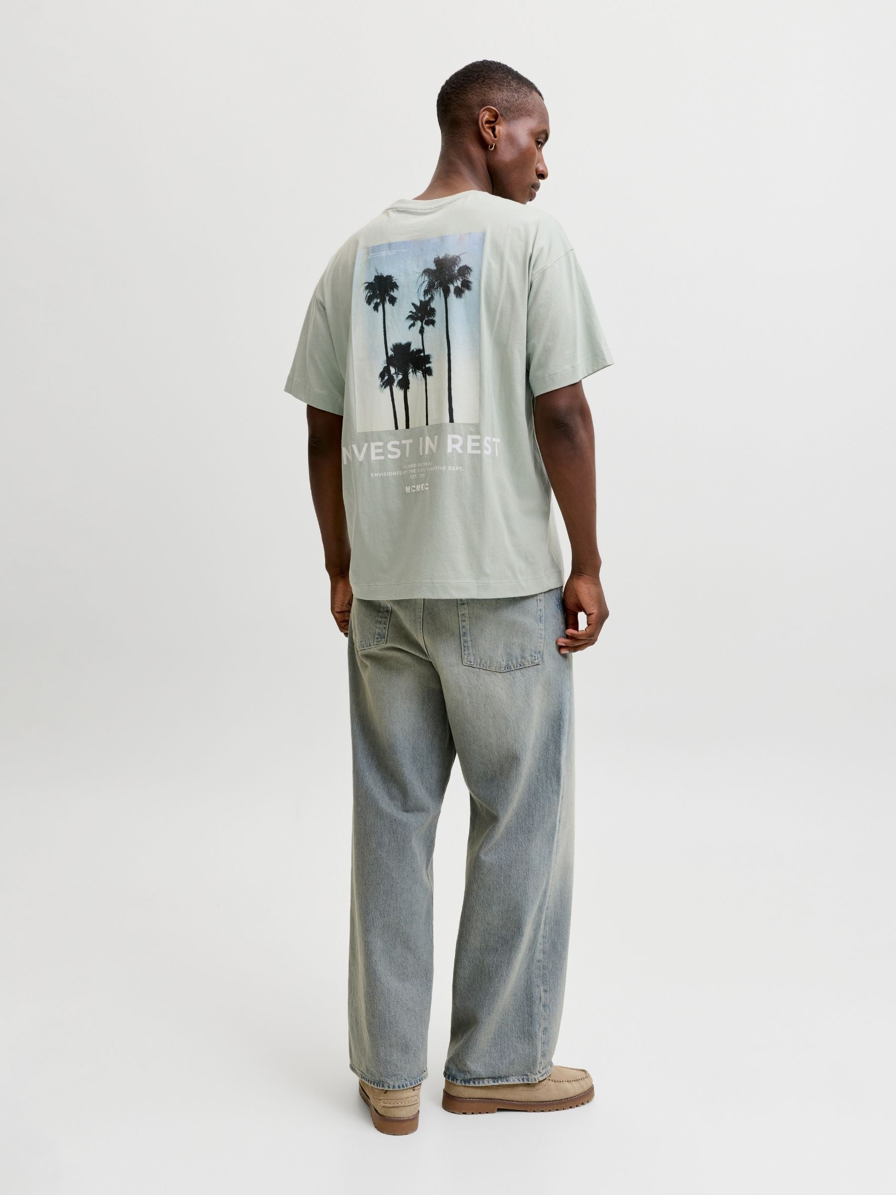 JACK & JONES - Eterna Shortsleeve Graphic T-Shirt - 