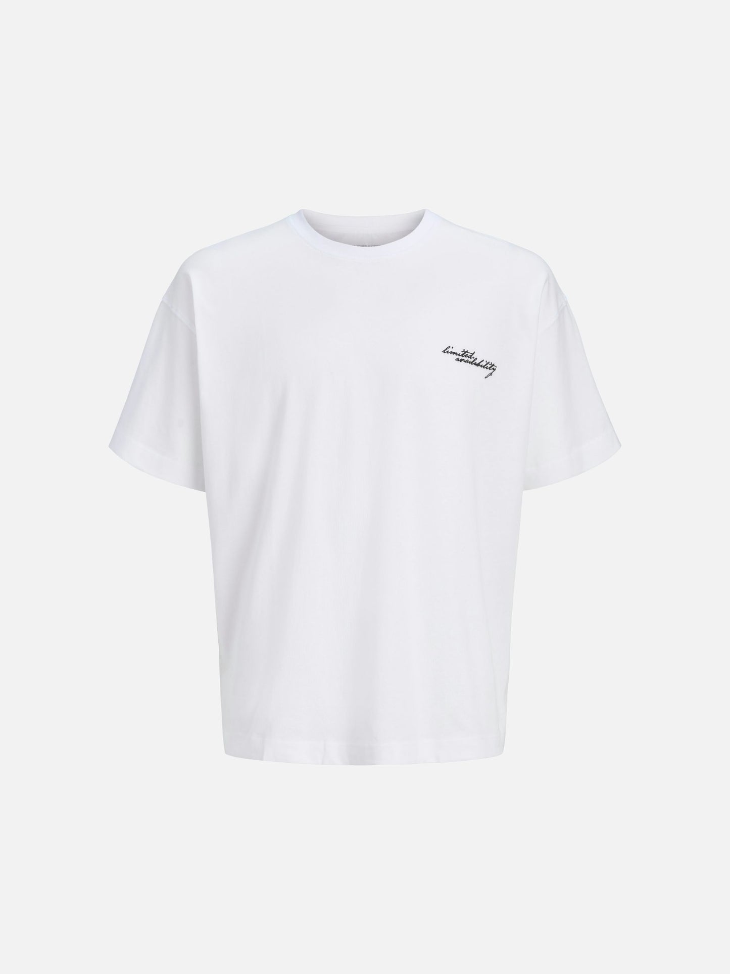 JACK & JONES - Eterna Shortsleeve Graphic T-Shirt - Bright White / Sky Captain