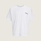 JACK & JONES - Eterna Shortsleeve Graphic T-Shirt - Bright White / Sky Captain