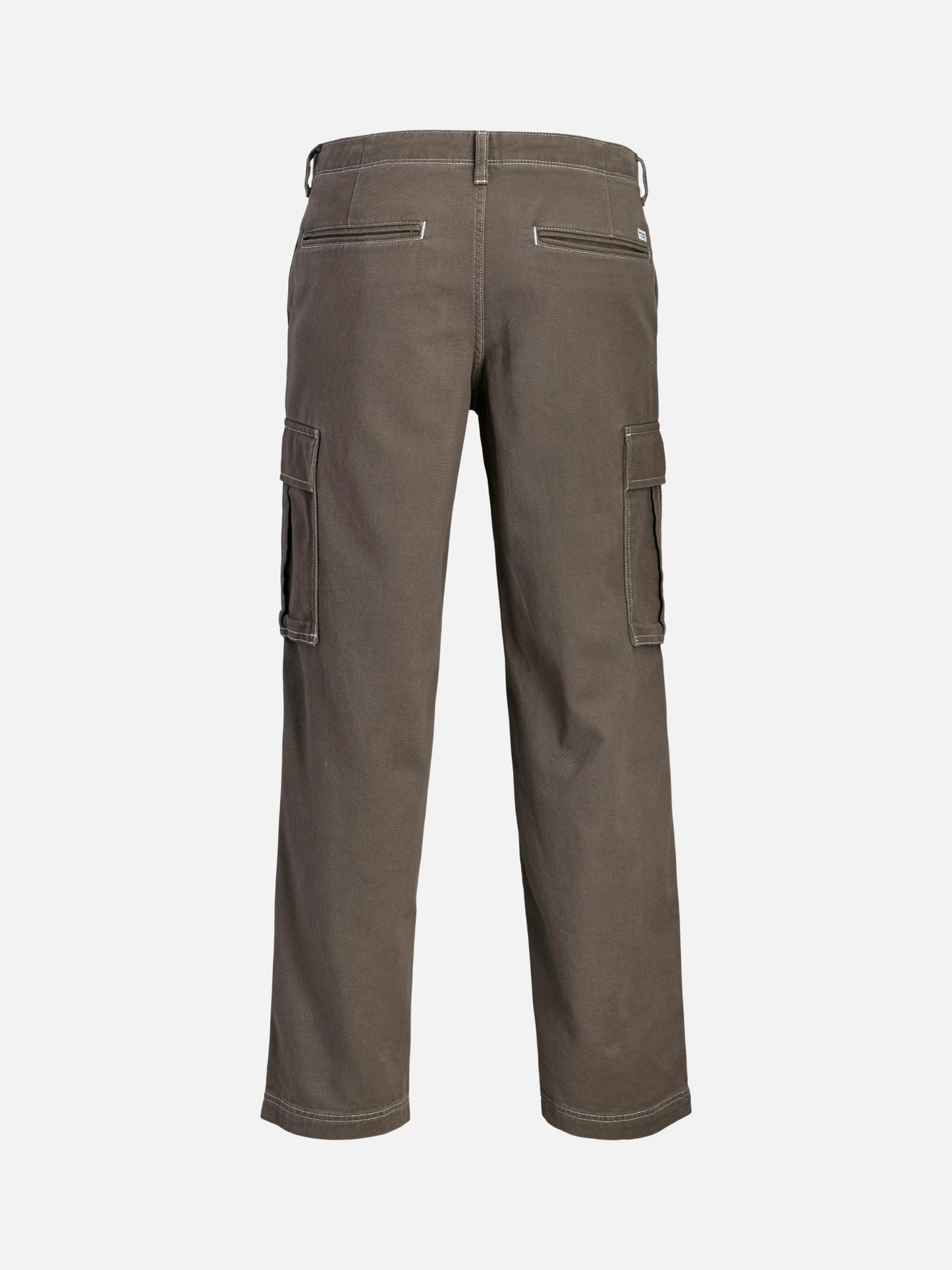 JACK & JONES - Karl Contrast Stitch Cargo Pants - 