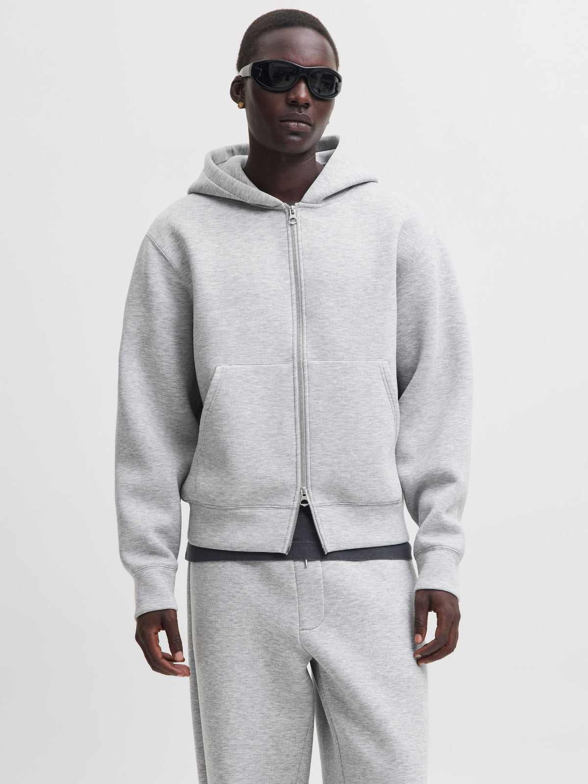 JACK & JONES - Legacy Scuba Zip-Up Hoodie - 