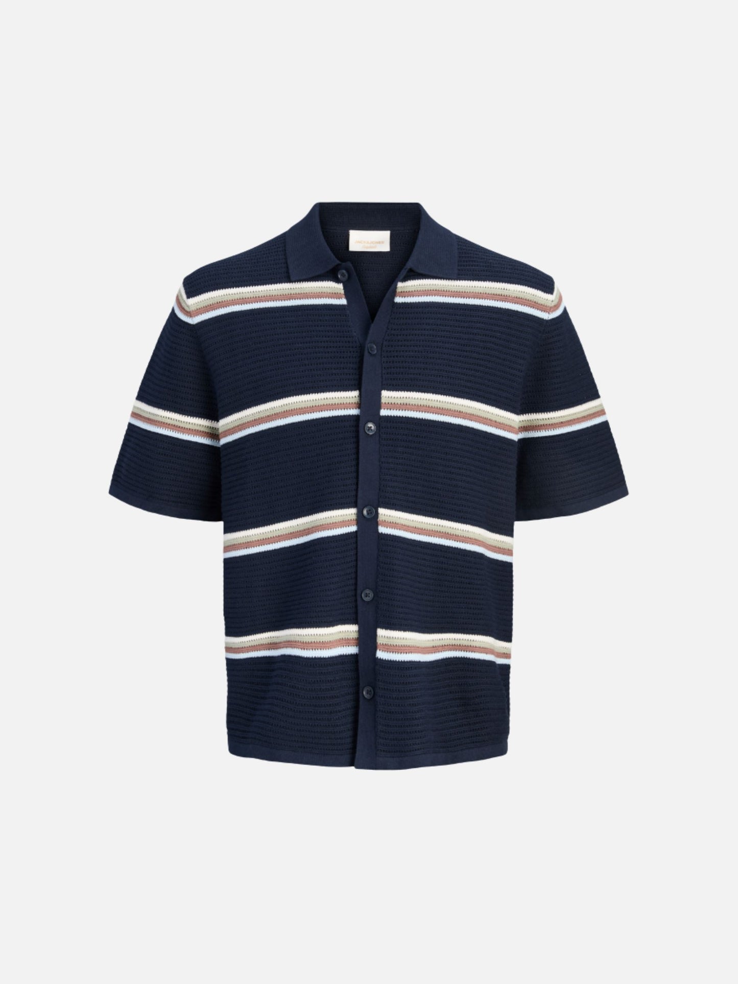 JACK & JONES - Maine Knit Shortsleeve Polo - 