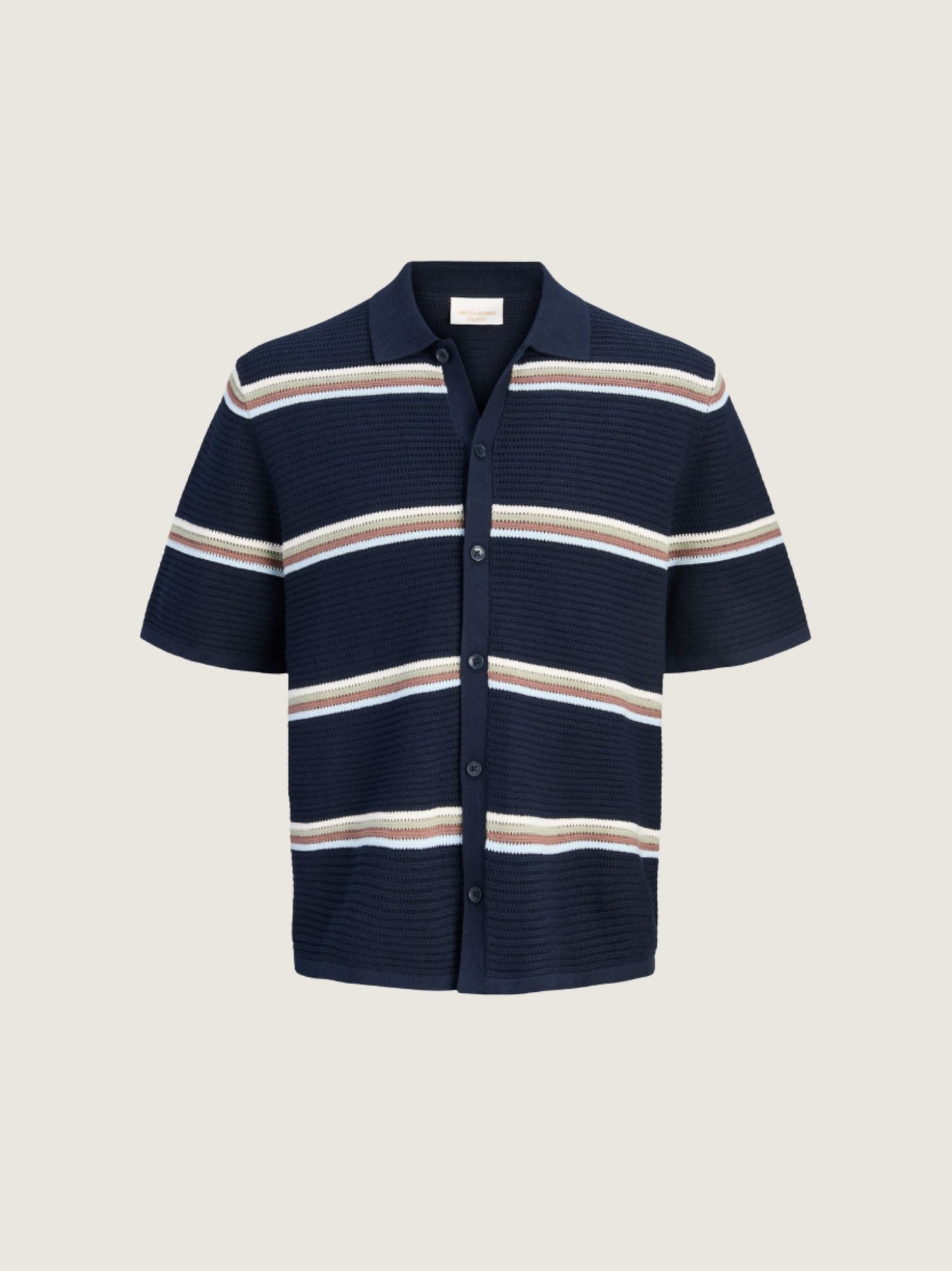 JACK & JONES - Maine Knit Shortsleeve Polo - 
