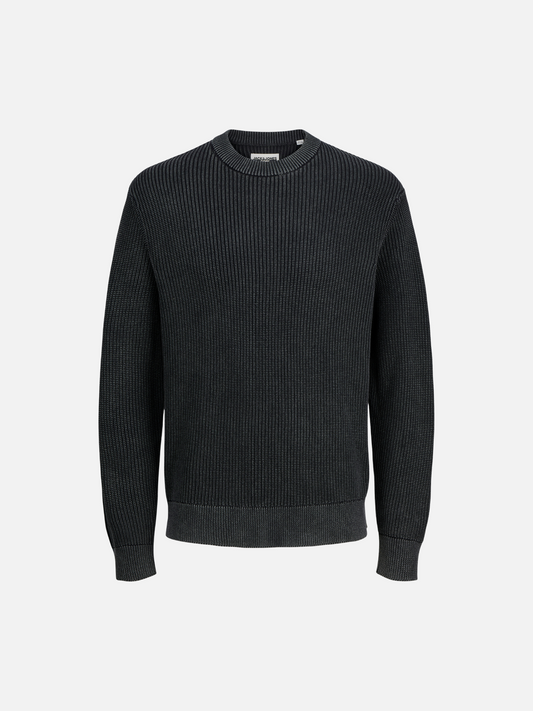 Motion Washed Knit Crewneck