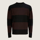 JACK & JONES - Ollie Striped Crewneck Sweater - 
