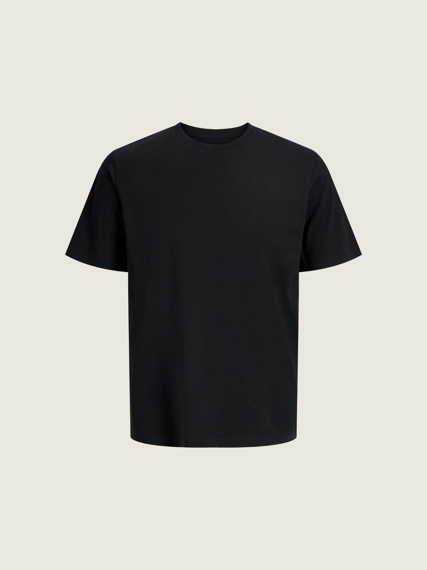 JACK & JONES - Organic Basic Crewneck T-Shirt - Black