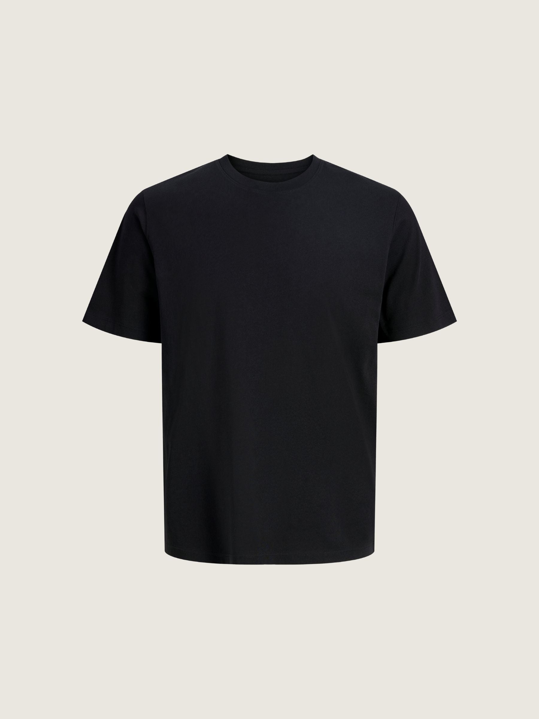 JACK & JONES - Organic Basic Crewneck T-Shirt - Black