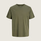 JACK & JONES - Organic Basic Crewneck T-Shirt - Olive Night