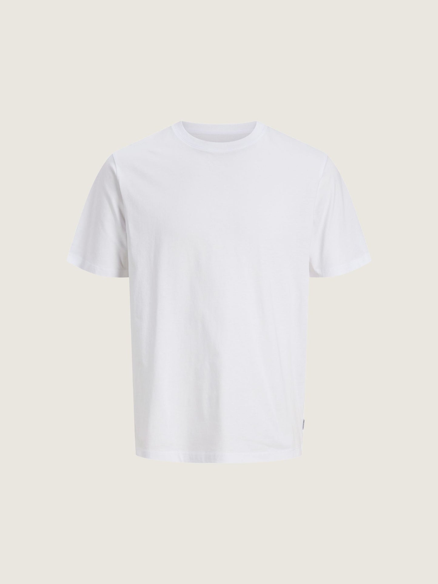 JACK & JONES - Organic Basic Crewneck T-Shirt - White
