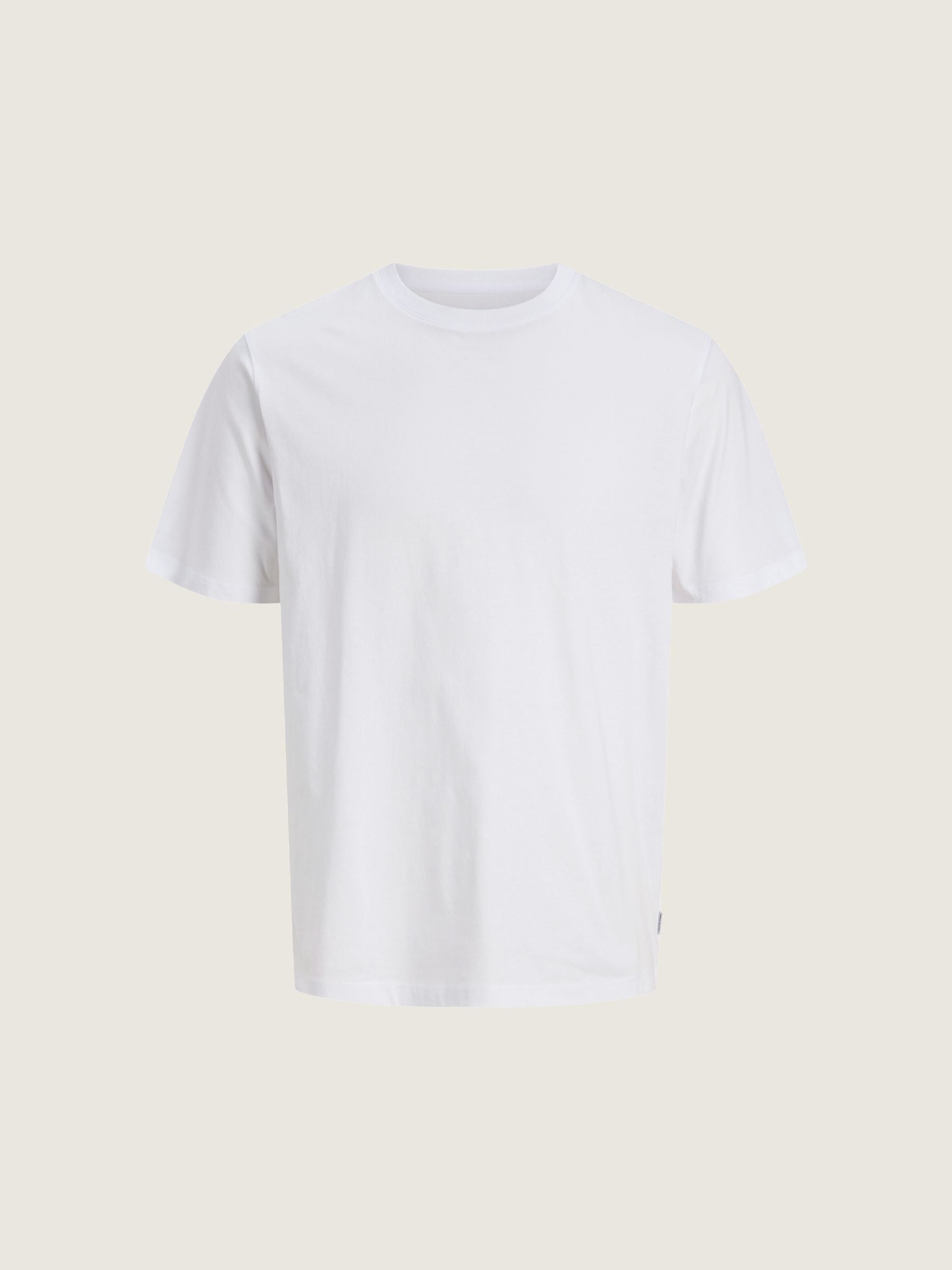 JACK & JONES - Organic Basic Crewneck T-Shirt - White
