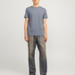 JACK & JONES - Melange Crewneck T-Shirt - 