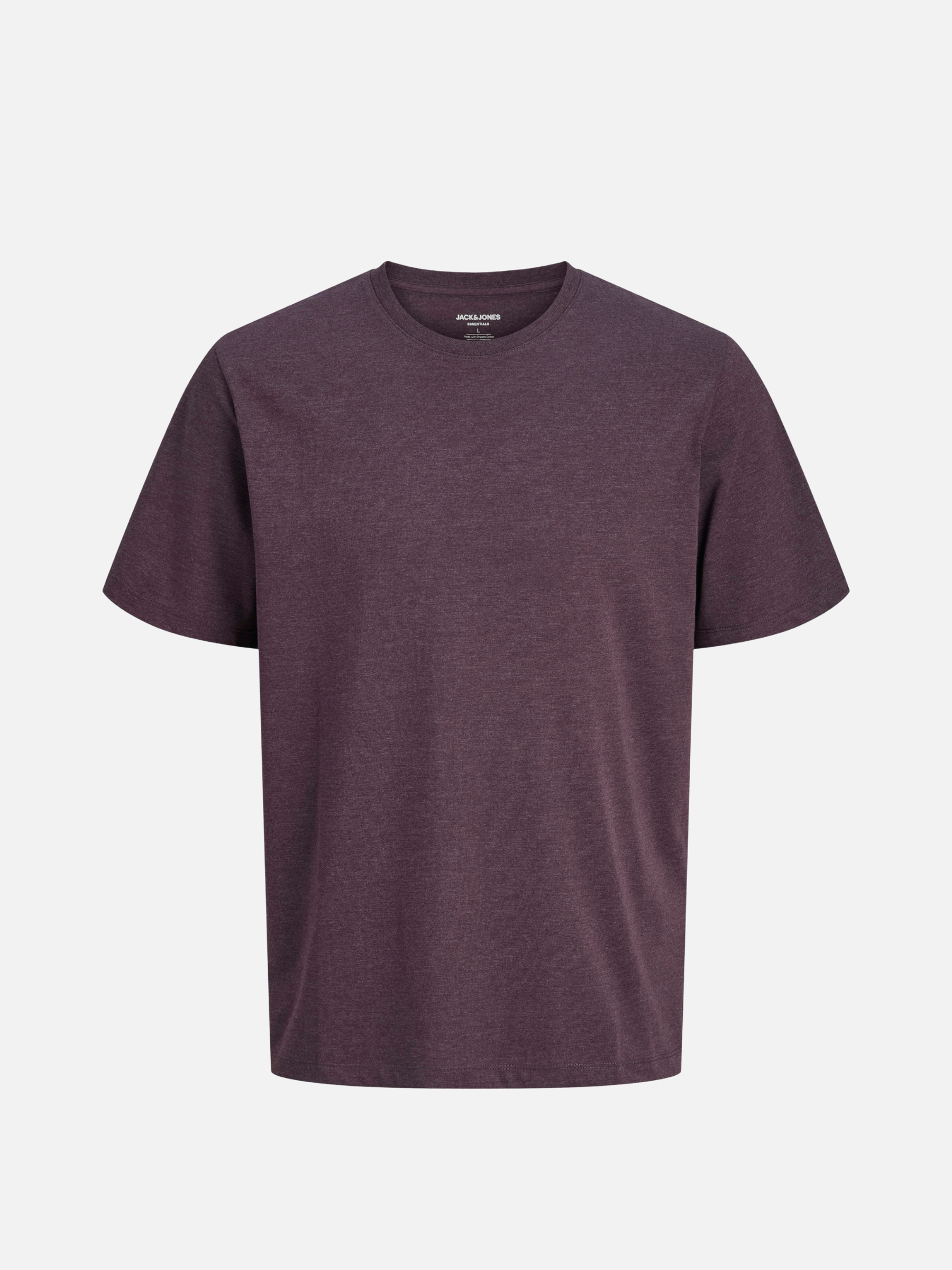 JACK & JONES - Melange Crewneck T-Shirt - 