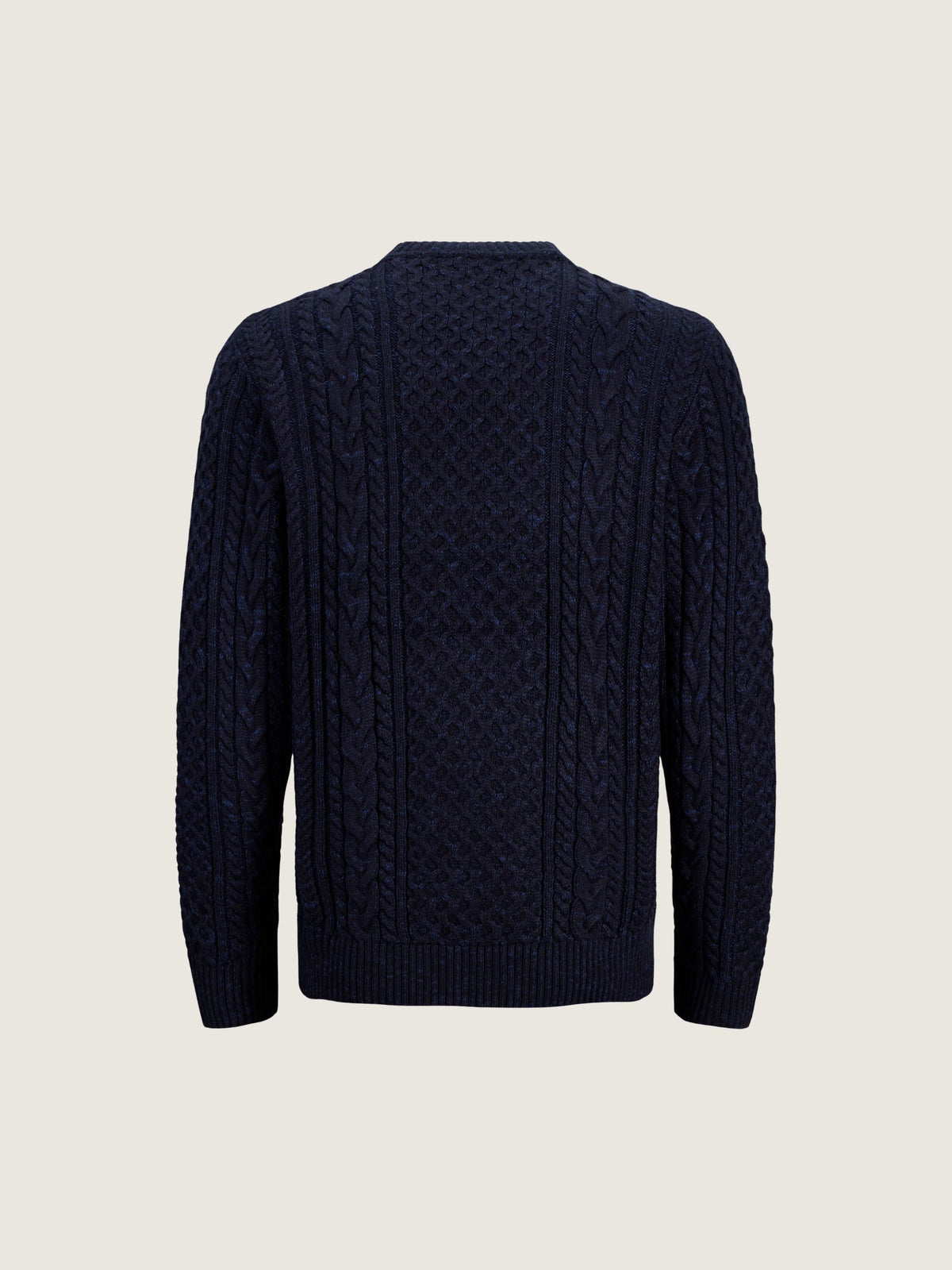 JACK & JONES - Premium Callum Cable Knit Crewneck Sweater - 