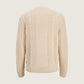 JACK & JONES - Premium Callum Cable Knit Crewneck Sweater - 