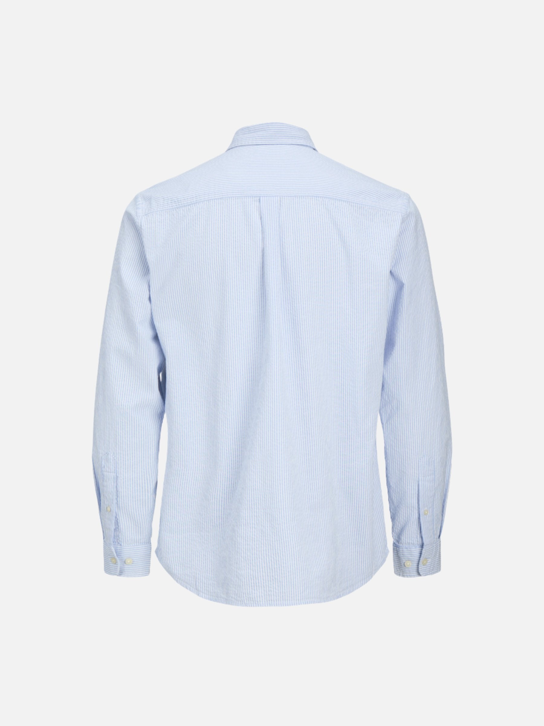 JACK & JONES - Premium Isaac Seersucker Longsleeve Shirt - 