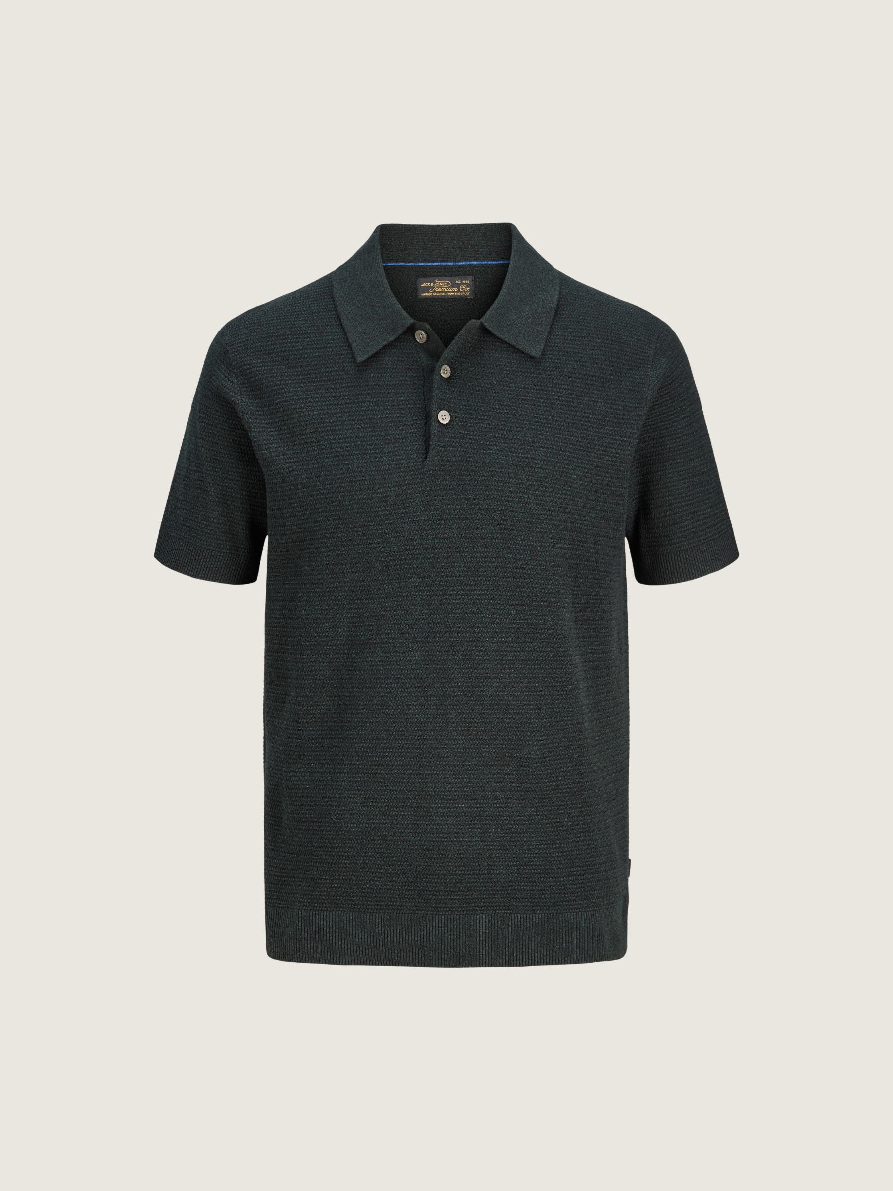 JACK & JONES - Premium Riley Knit Shortsleeve Polo - 