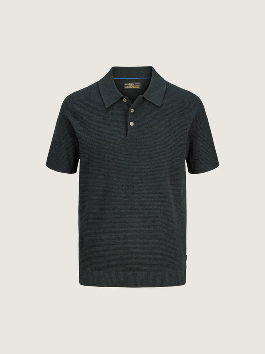 JACK & JONES - Premium Riley Knit Shortsleeve Polo - 