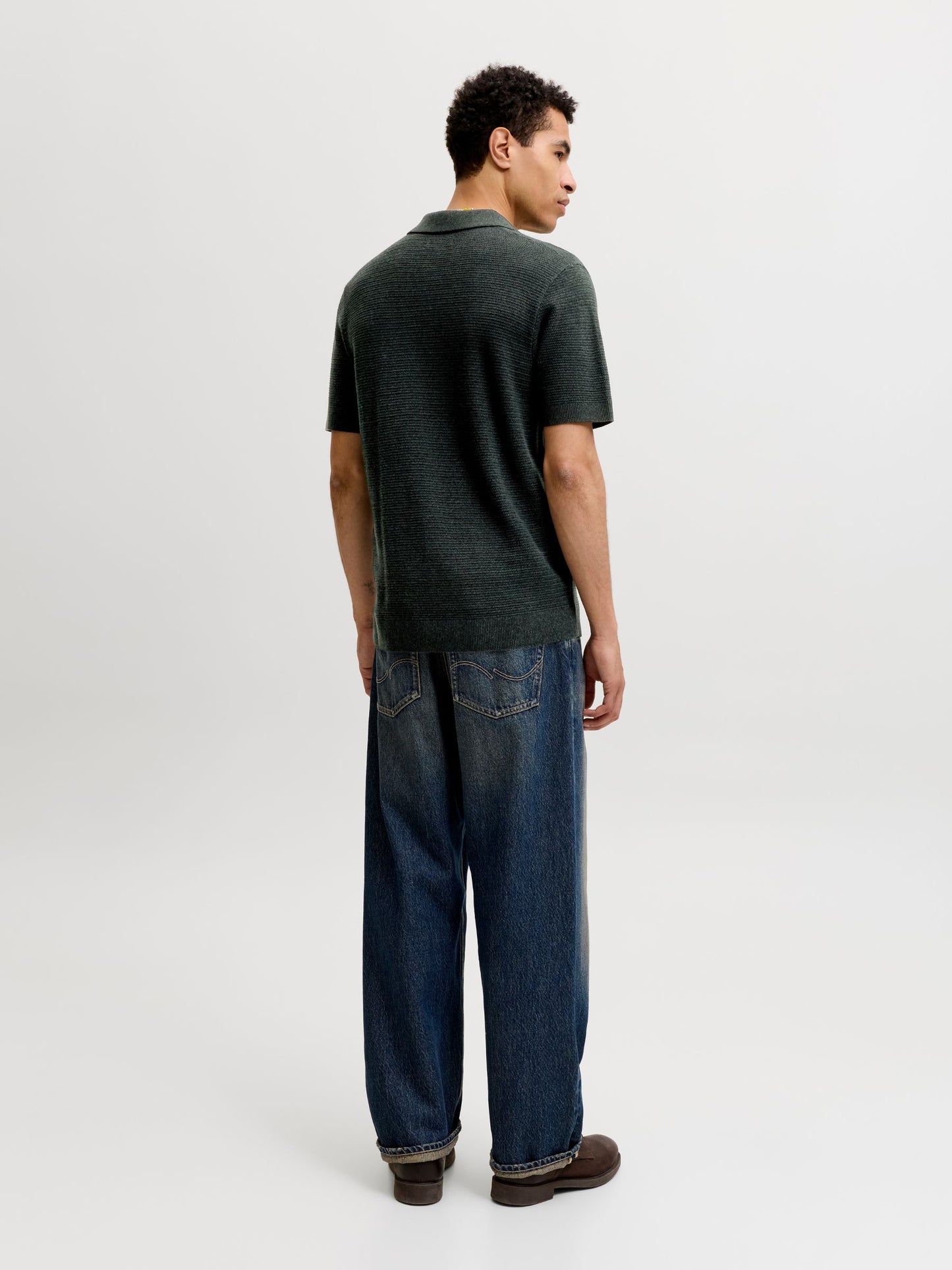 JACK & JONES - Premium Riley Knit Shortsleeve Polo - 