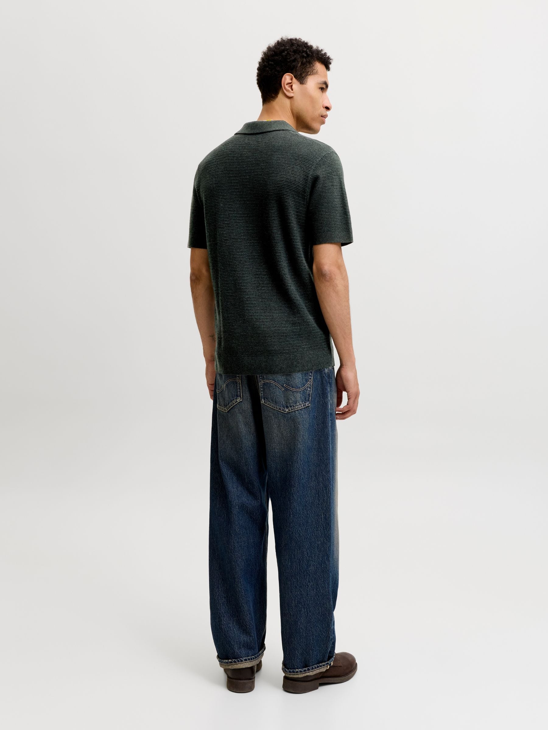JACK & JONES - Premium Riley Knit Shortsleeve Polo - 