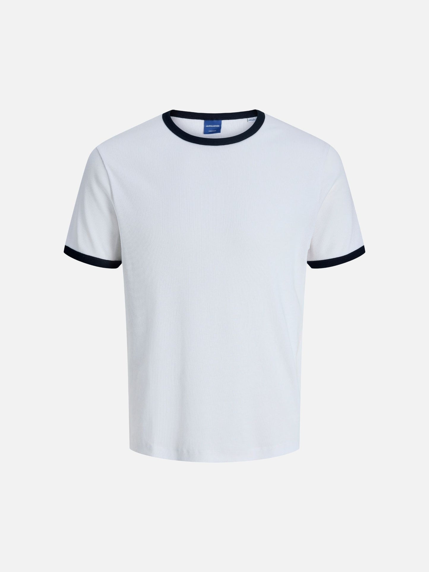 JACK & JONES - San Remo Shortsleeve T-Shirt - Bright White / Sky Captain