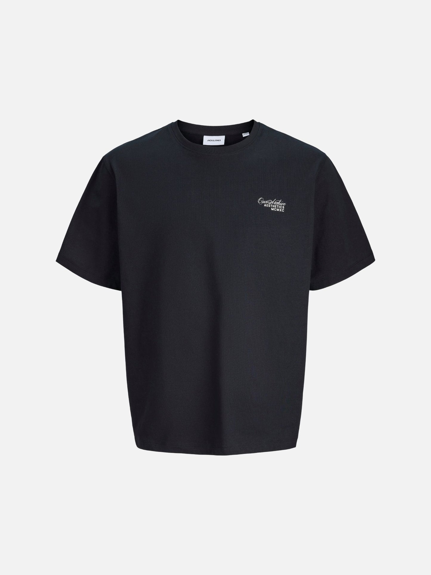 JACK & JONES - Roar Crewneck T-Shirt - Black