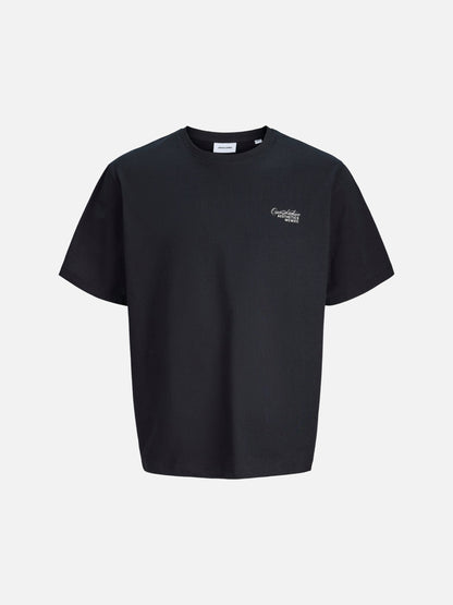 JACK & JONES - Roar Crewneck T-Shirt - Black