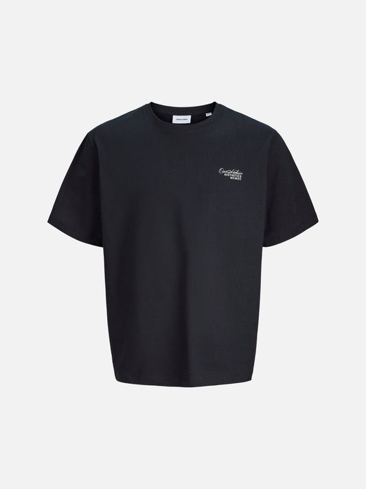 JACK & JONES - Roar Crewneck T-Shirt - Black
