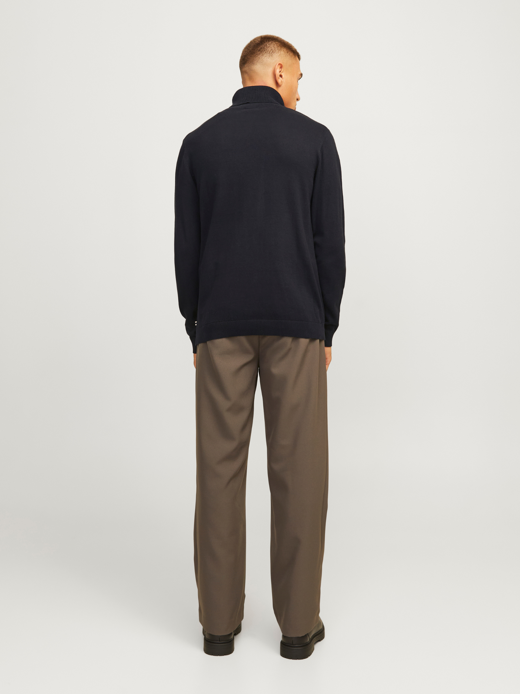 JACK & JONES - Knit Rollneck Sweater - 