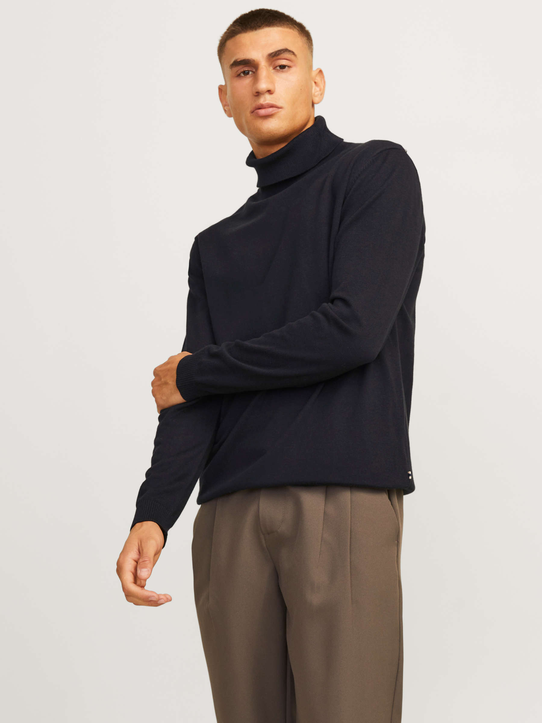 JACK & JONES - Knit Rollneck Sweater - 
