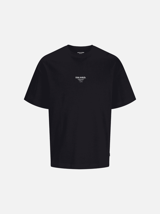 JACK & JONES - Urban Edge Studio T-Shirt - Black