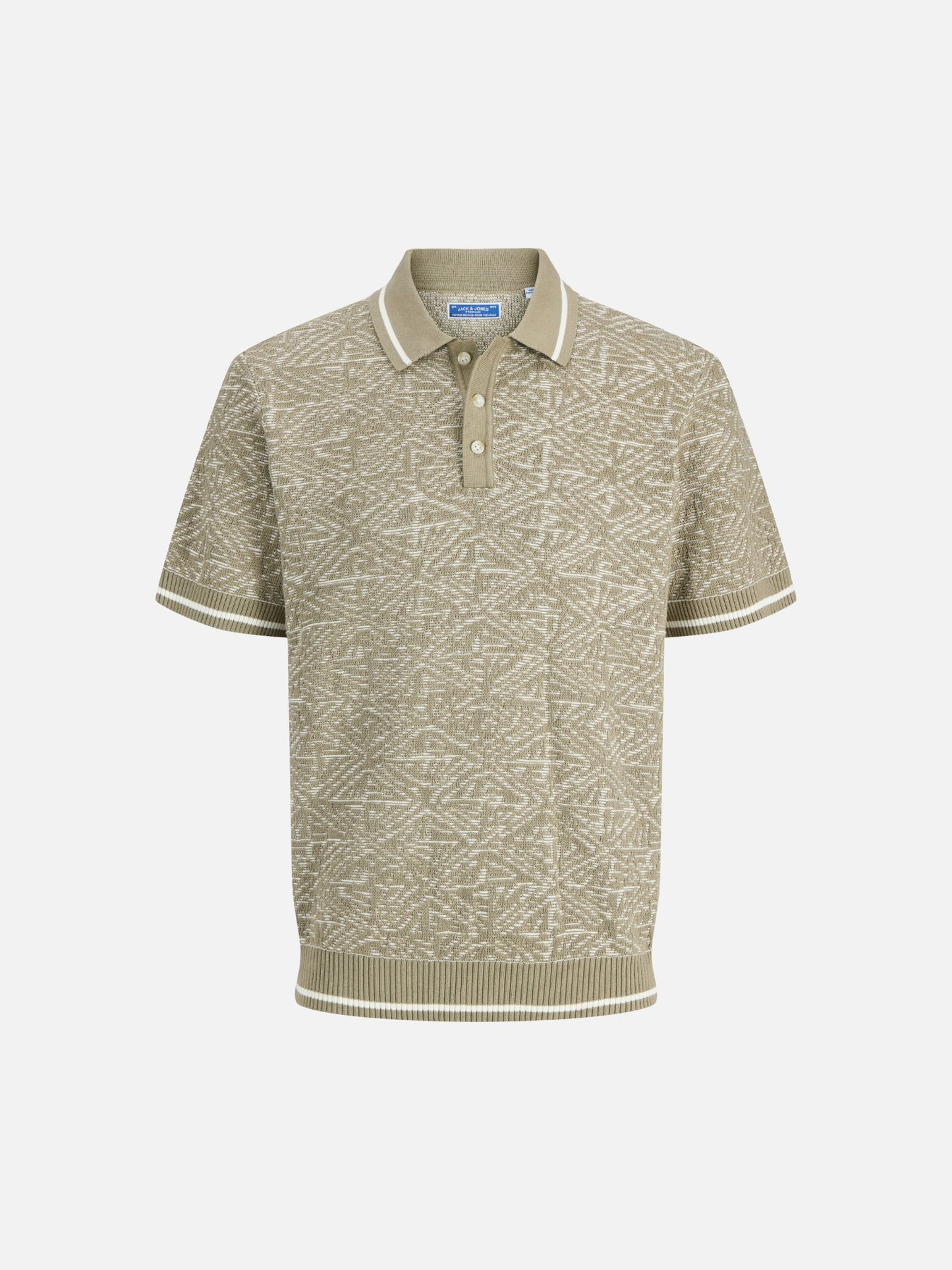 JACK & JONES - Premium Zack Knit Polo - Mermaid