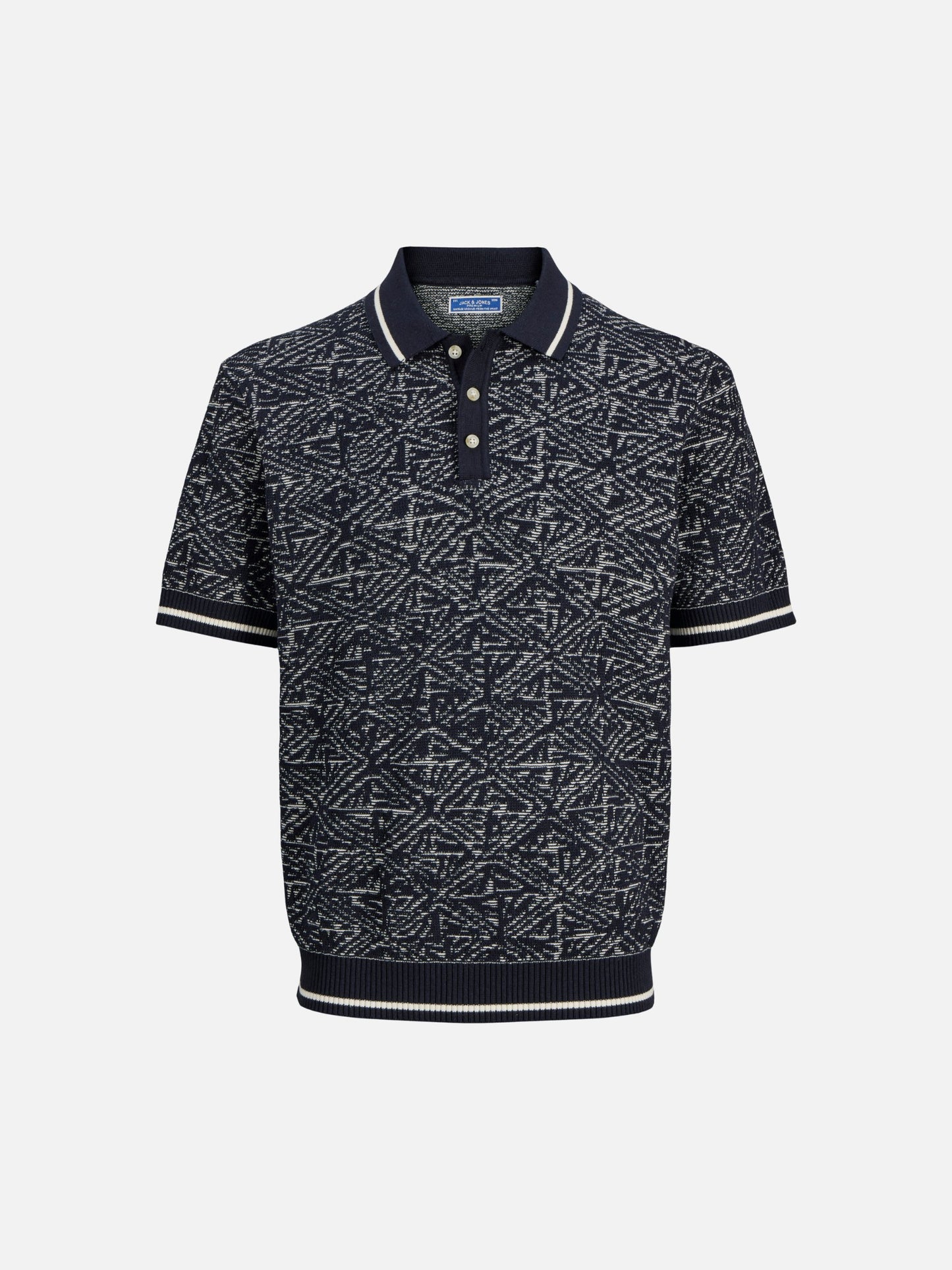 JACK & JONES - Premium Zack Knit Polo - Sky Captain