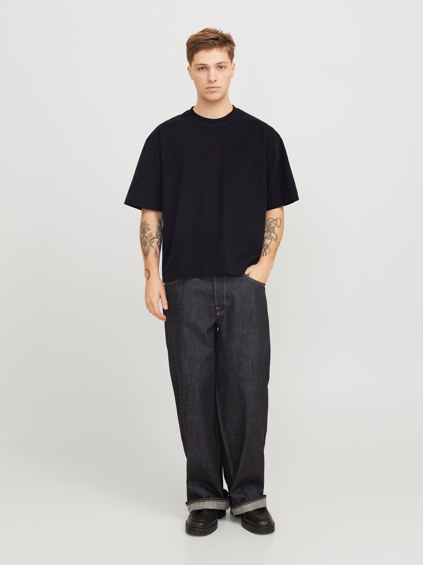 Heavy Short Sleeve Crew Neck T-Shirt