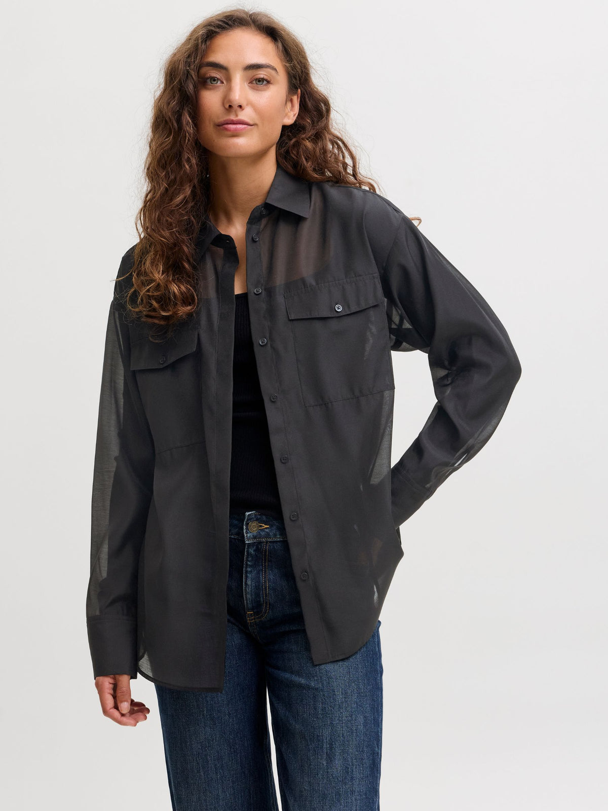 Aya Organza Longsleeve Shirt