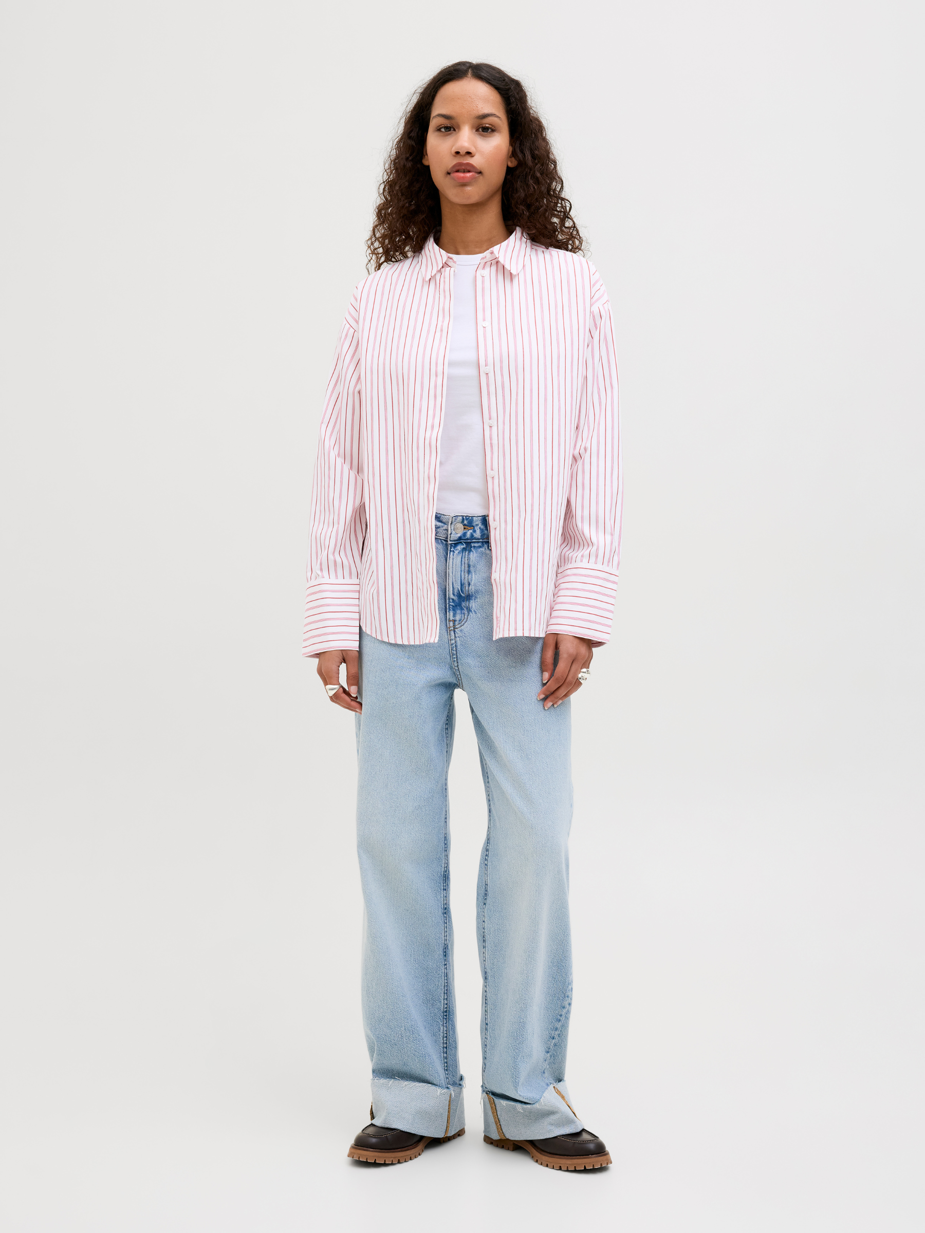 JJXX - Caro Poplin Relaxed Shirt - 