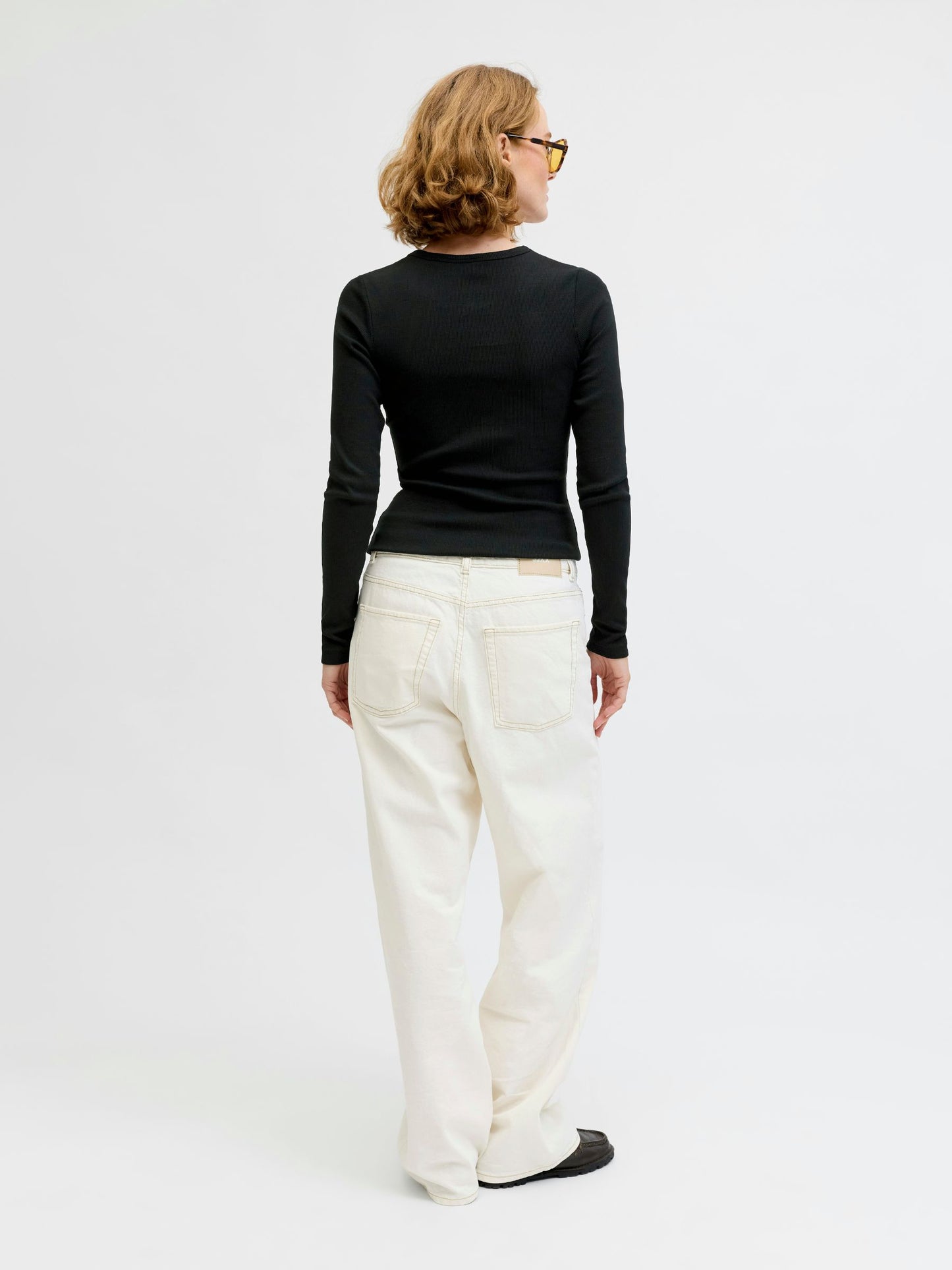 JJXX - Freya Rib Longsleeve T-Shirt - 