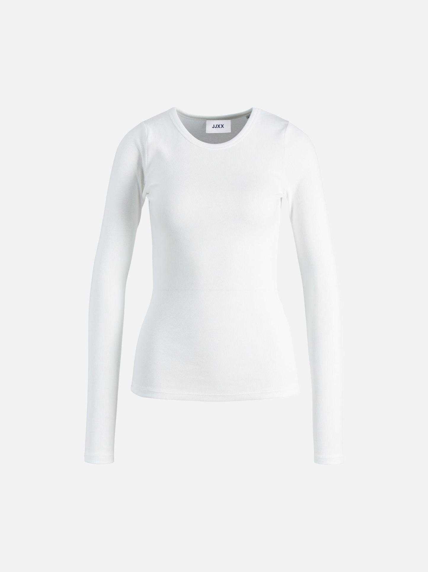 JJXX - Freya Rib Longsleeve T-Shirt - Bright White